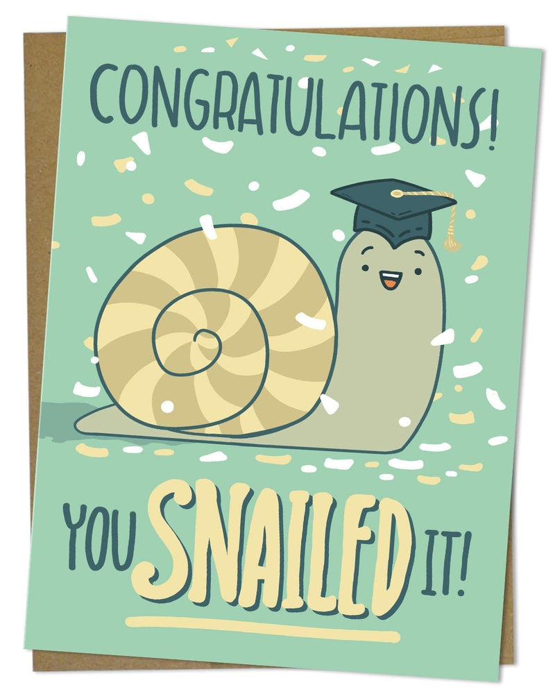 Congratulations! You Snailed It! Card Cognitive Surplus