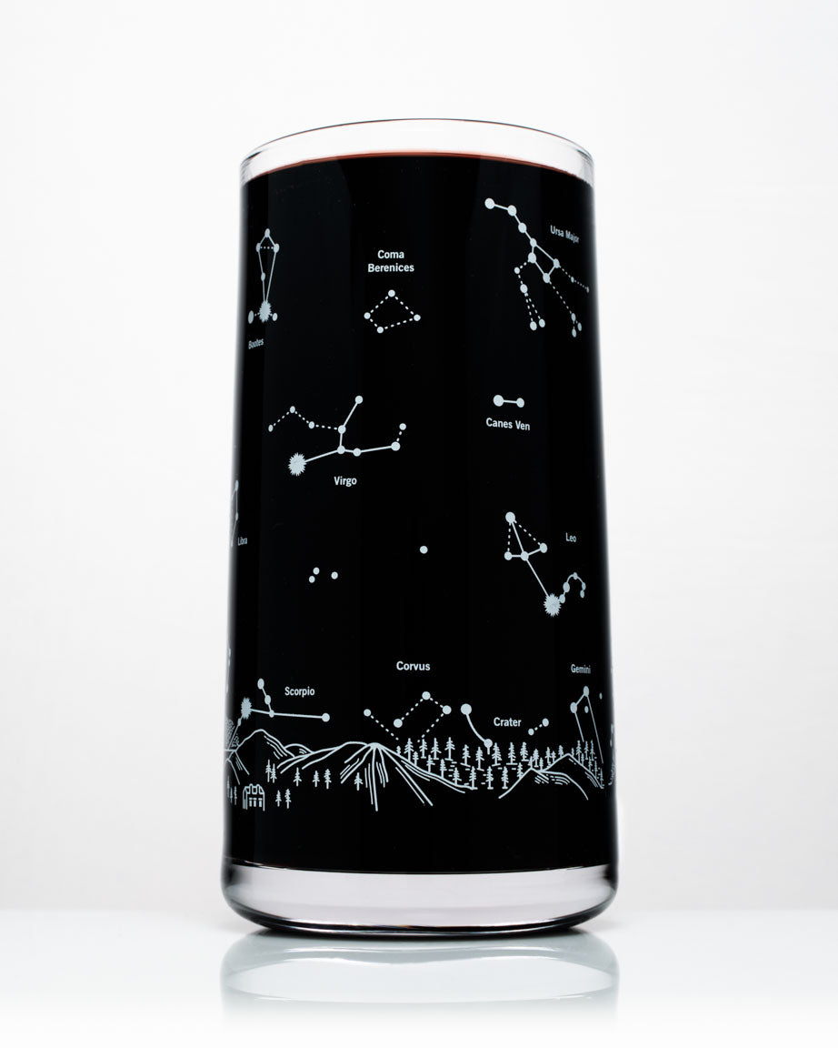 Night Sky Drinking Glass