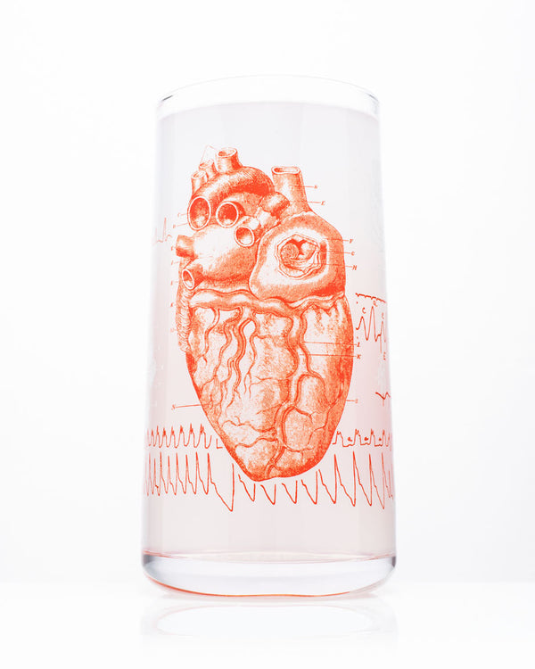 Anatomical Heart Drinking Glass