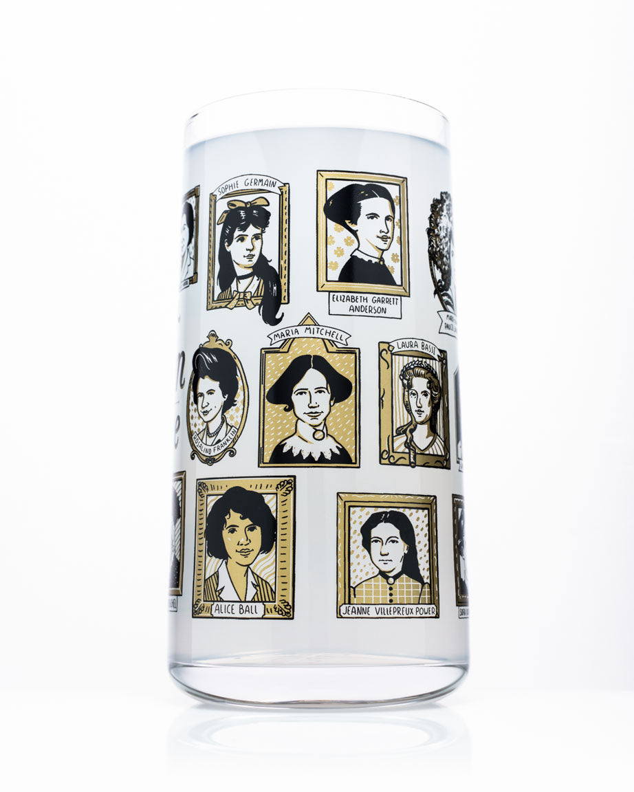 Great Women of Science Drinking Glass