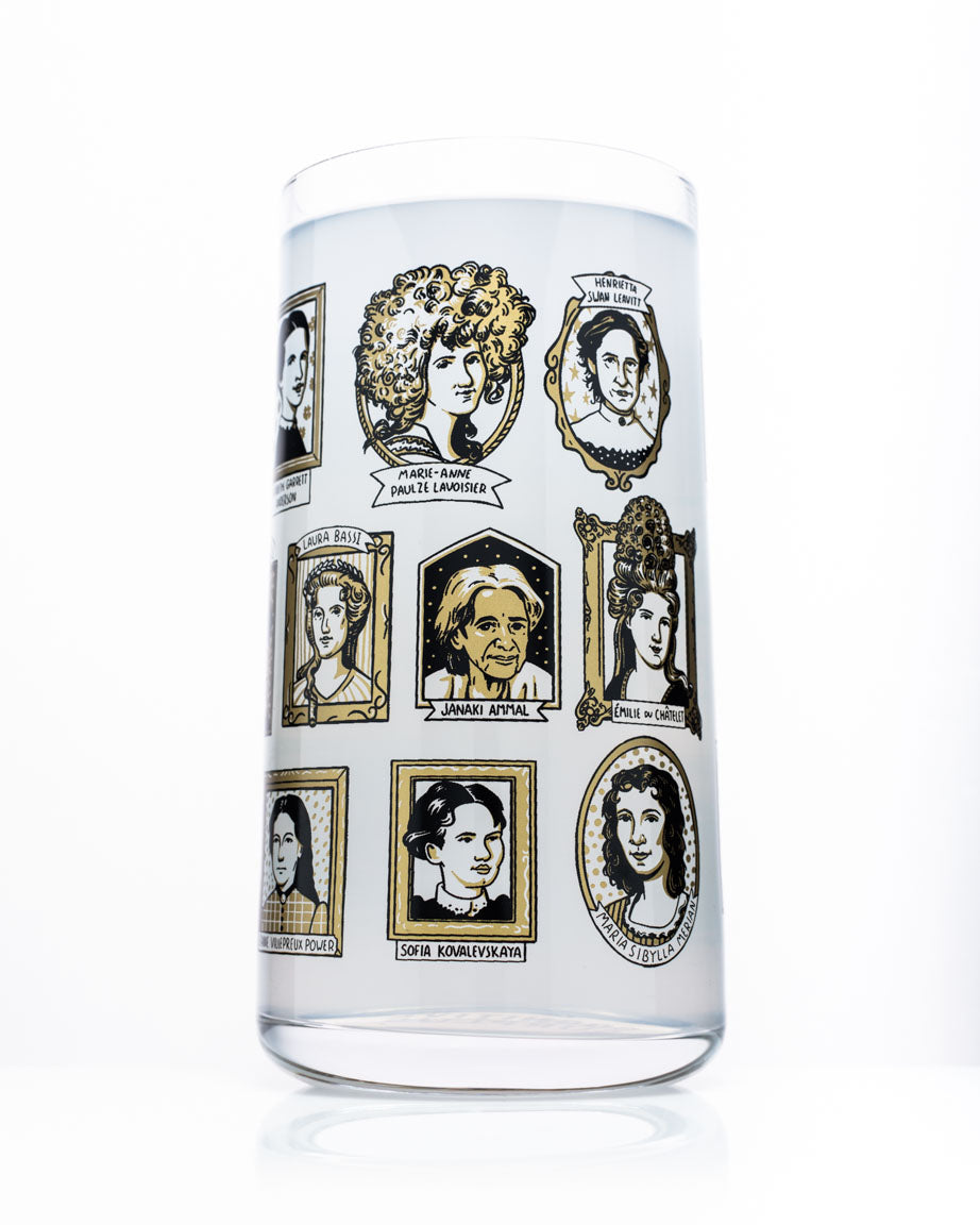 Great Women of Science Drinking Glass