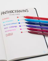 Anthocyanins Fineliner Pens Pack