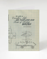 To Live a Creative Life... Card