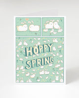 Hoppy Spring Greeting Card