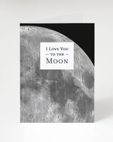 Love You to the Moon Greeting Card