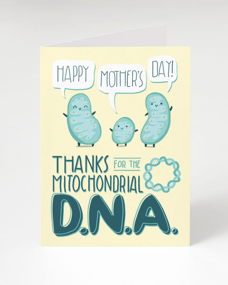 Mother's Day Mitochondrial DNA Card