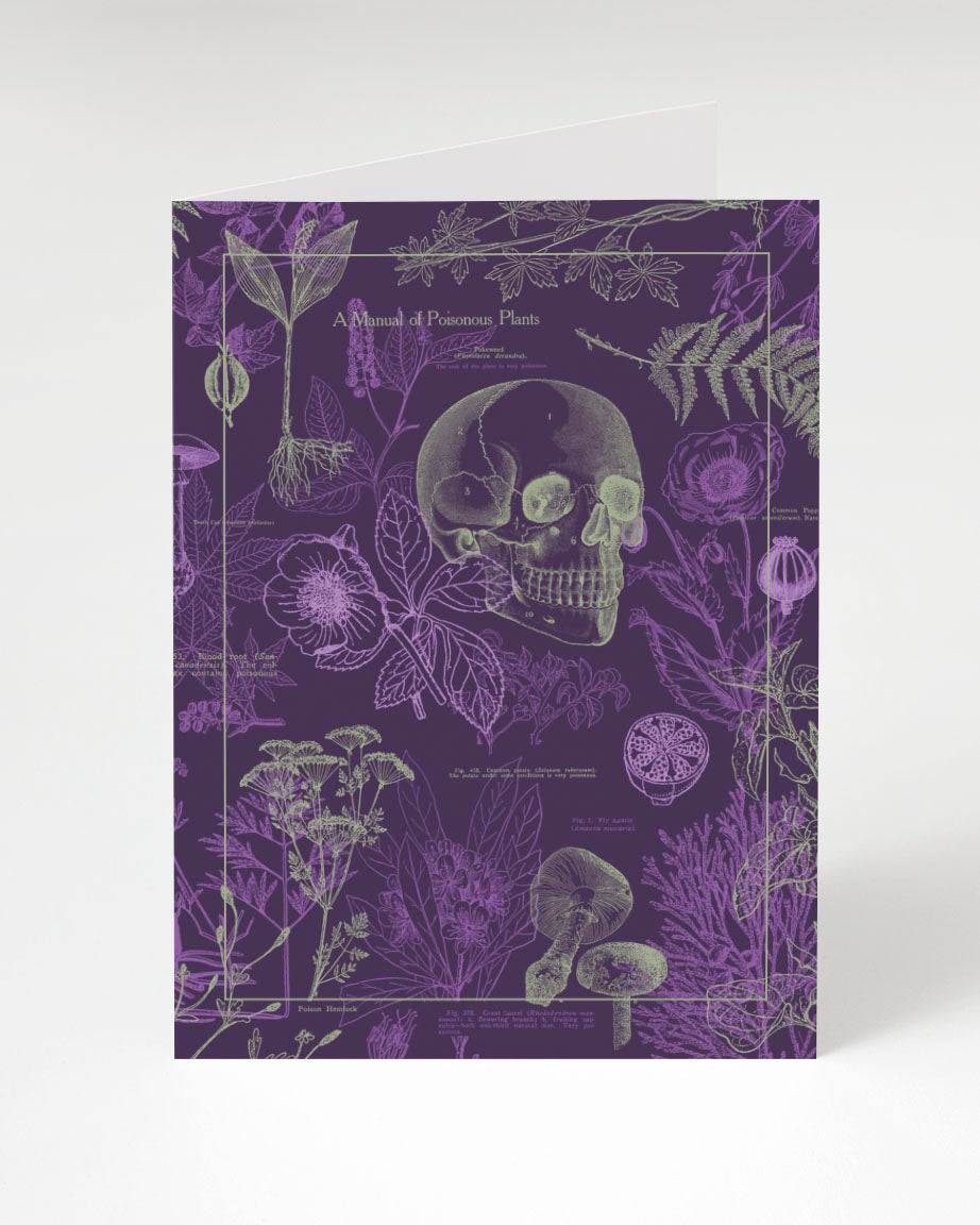 Poisonous Plants Greeting Card