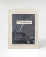 You're a Rockstar Comet Greeting Card