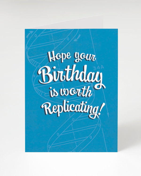 DNA: Hope Your Birthday is Worth Replicating Card