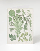 Breathe Greeting Card