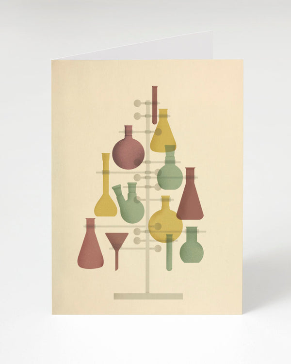 Chemis-tree Holiday Greeting Card