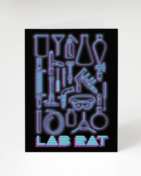 Lab Rat Greeting Card