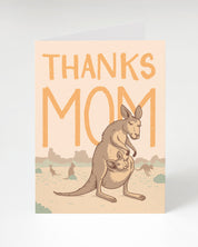 Thanks Mom! Kangaroo Card