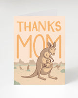 Thanks Mom! Kangaroo Card