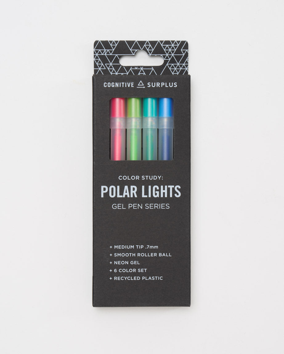 Polar Lights Neon Gel Pens Pack