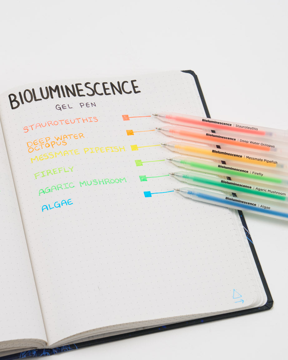 Bioluminescence Neon Gel Pens Pack