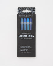 Stormy Skies Metallic Gel Pens Pack