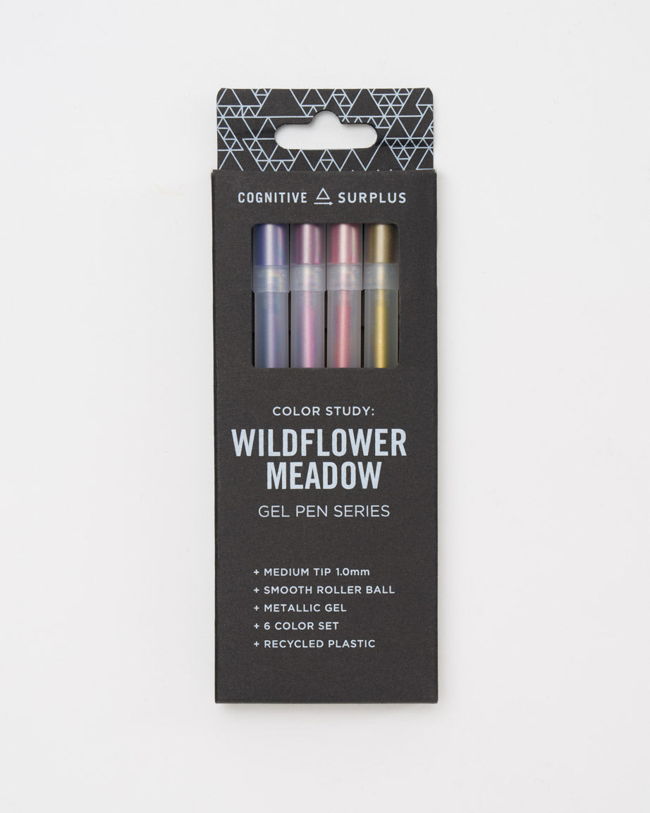 Wildflower Meadow Metallic Gel Pens Pack