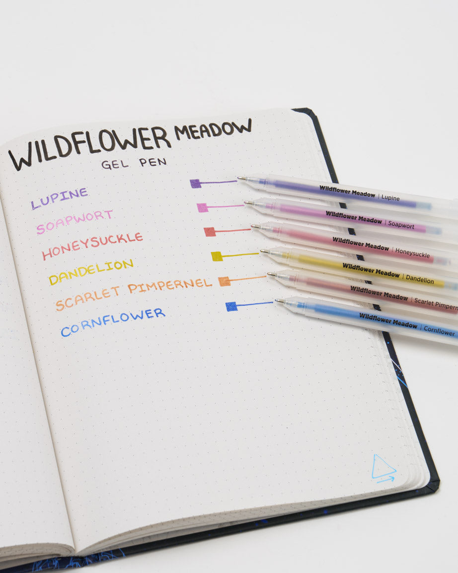 Wildflower Meadow Metallic Gel Pens Pack