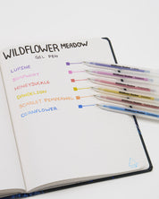 Wildflower Meadow Metallic Gel Pens Pack