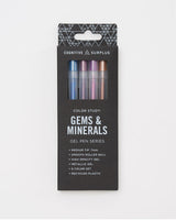 Gems & Minerals High-Opacity Gel Pens Pack