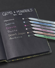 Gems & Minerals High-Opacity Gel Pens Pack