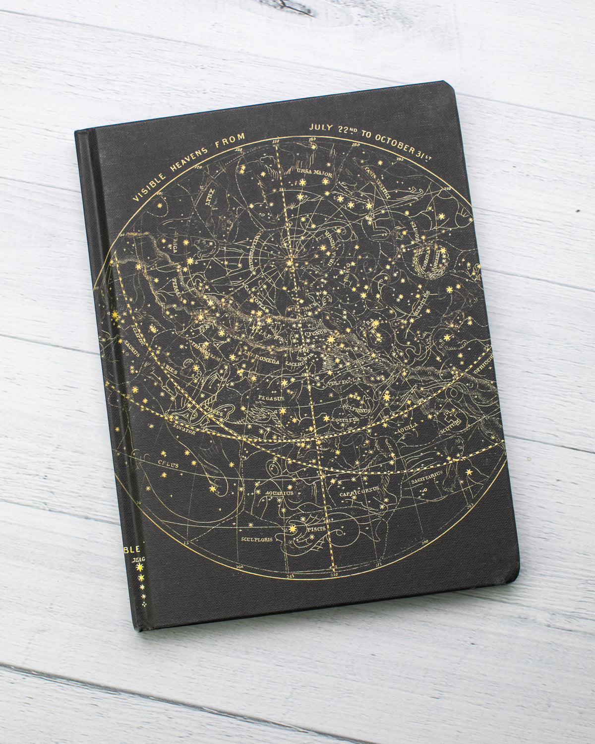 Astronomy Star Chart Hardcover - Lined/Grid