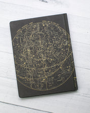 Astronomy Star Chart Hardcover - Lined/Grid