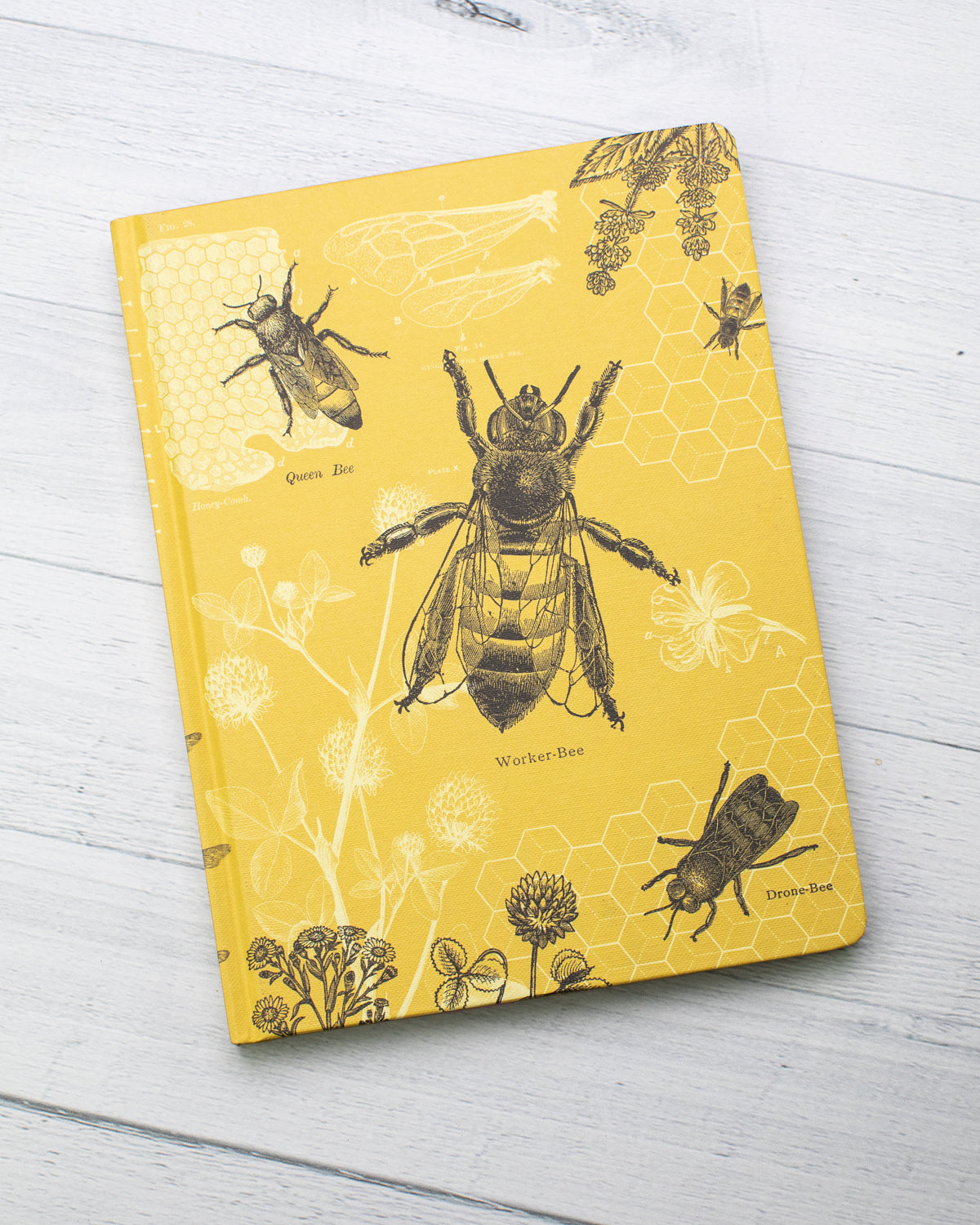 Bees Hardcover - Dot Grid