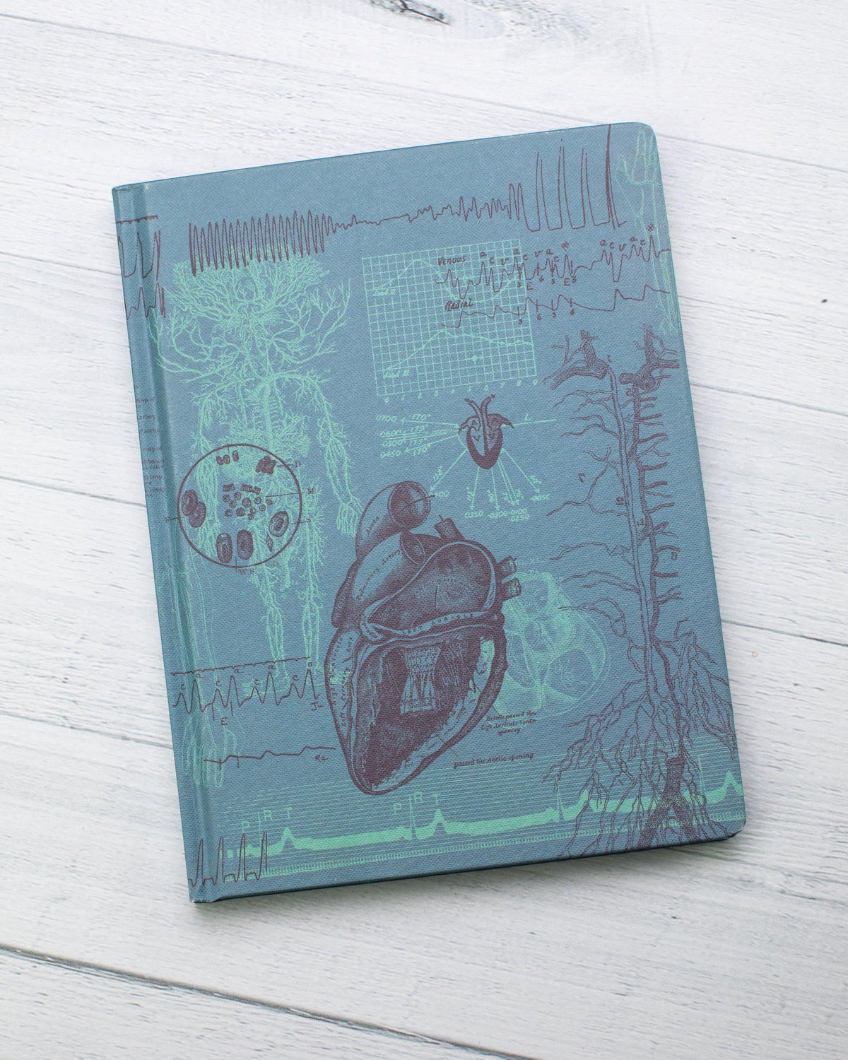 Cardiology Hardcover - Lined/Grid