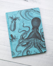 Cephalopod Vintage Hardcover - Lined/Grid