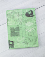 Early Computers Hardcover - Dot Grid