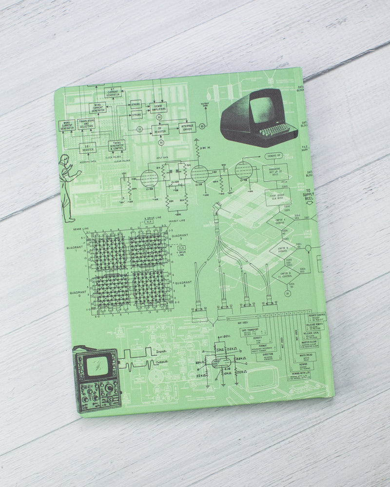 Early Computers Hardcover - Dot Grid