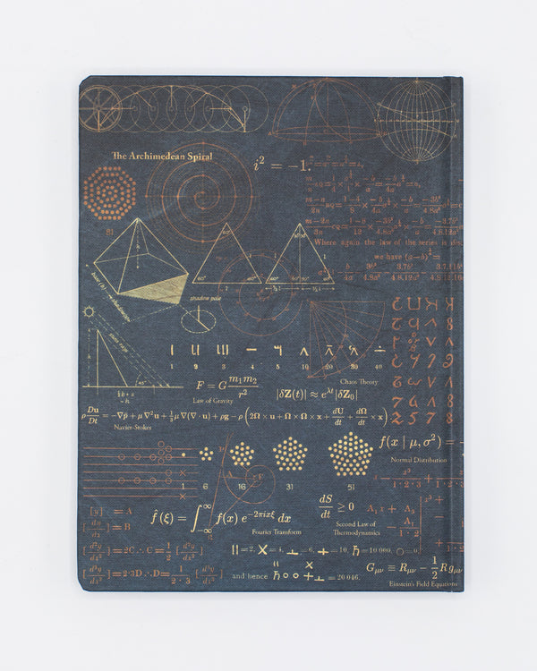 Math Equations Pl2 Hardcover - Dot Grid