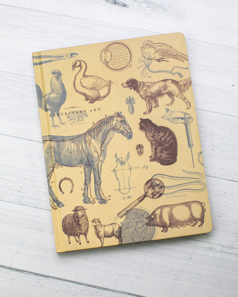 Veterinary Science Hardcover - Lined/Grid