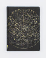 Astronomy Star Chart Hardcover - Lined/Grid