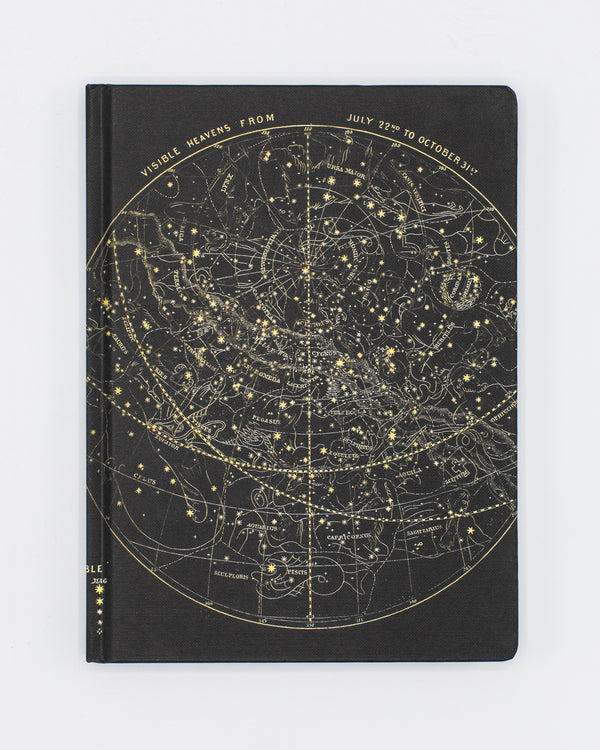 Astronomy Star Chart Hardcover - Dot Grid