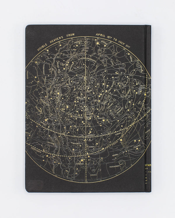 Astronomy Star Chart Hardcover - Blank