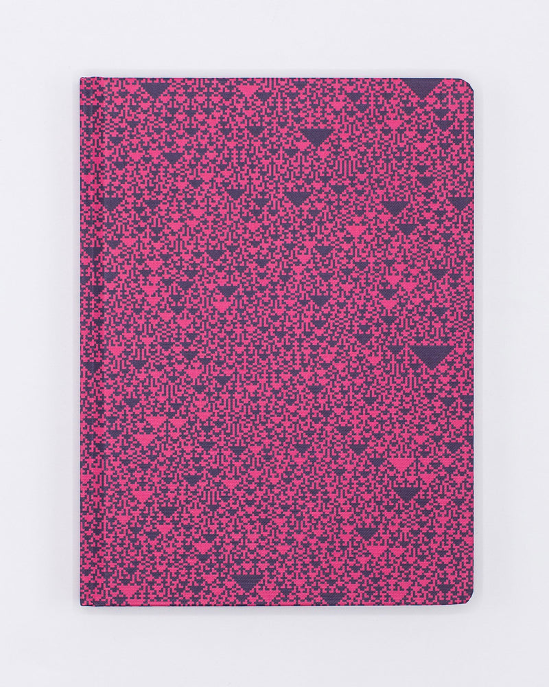 Cellular Automaton Hardcover - Lined/Grid