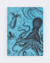 Cephalopod Vintage Hardcover - Lined/Grid