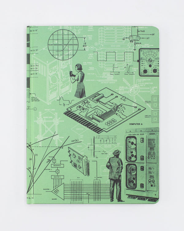 Early Computers Hardcover - Dot Grid