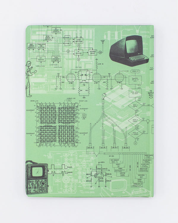 Early Computers Hardcover - Dot Grid