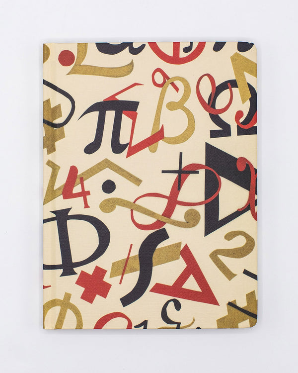 Symbols of Math Hardcover - Dot Grid