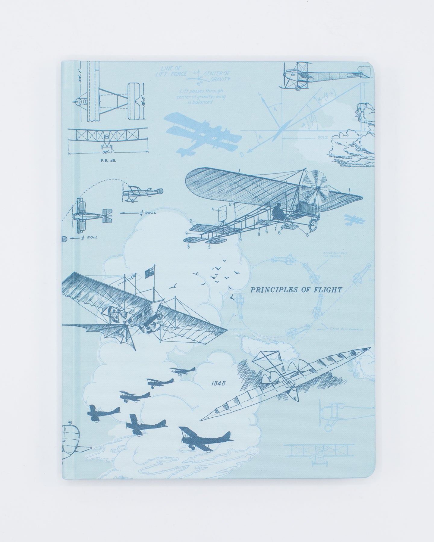 Aviation Early Flight Hardcover - Dot Grid