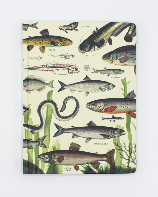 Freshwater Fish Hardcover - Lined/Grid