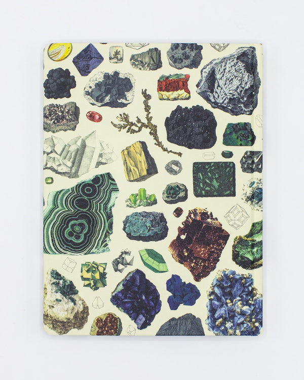 Gems & Minerals Hardcover - Dot Grid