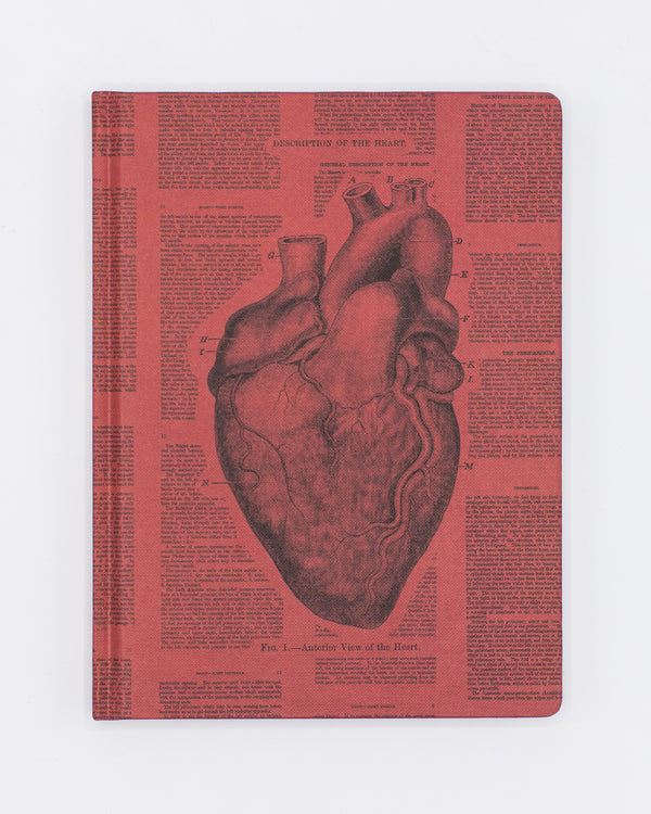 Anatomical Heart Hardcover - Dot Grid