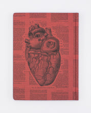 Anatomical Heart Hardcover - Dot Grid