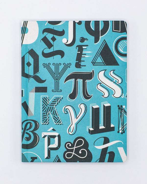 Mathematical Alphabet Hardcover - Dot Grid