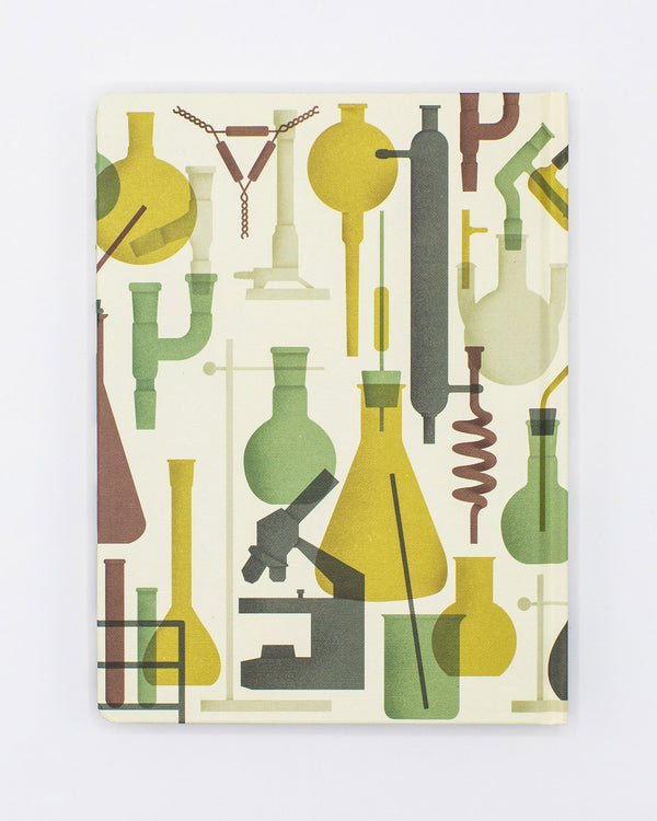Retro Science Lab Hardcover - Lined/Grid